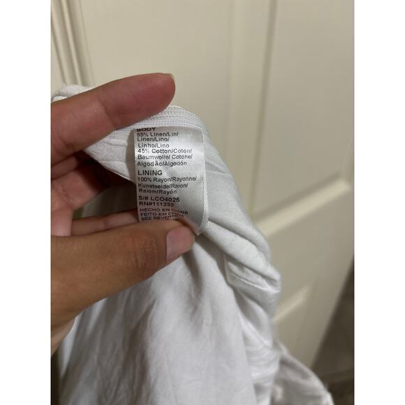 Lucca Linen Blend Jumpsuit Jumper Romper S - Picture 3 of 4